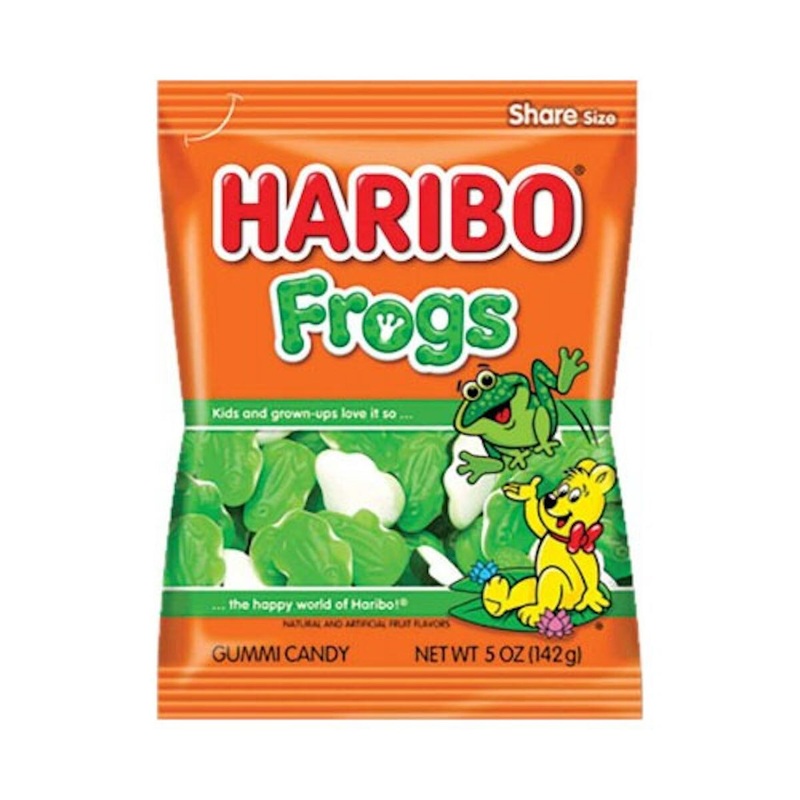Haribo Frogs Gummi Candy – 5 Oz