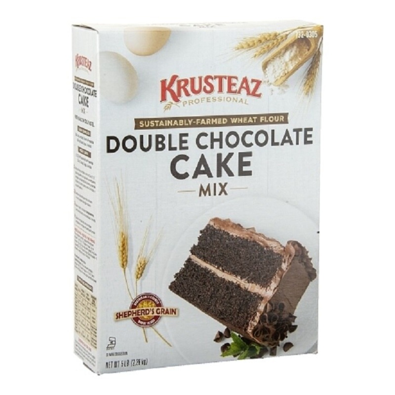Krusteaz Double Chocolate Cake Mix – 5 lbs.