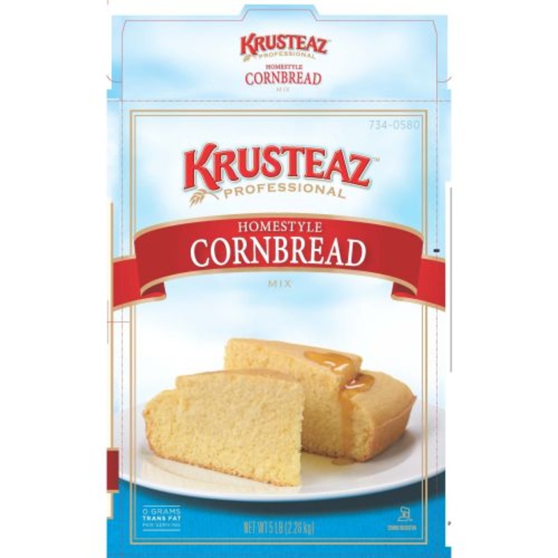 Krusteaz Home-style Corn Bread Mix – 5 lbs.