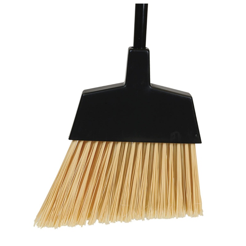 Large Angle Plastic Bristle Broom