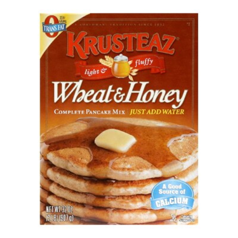 Pancake Mix Whole Wheat And Honey 6/5#