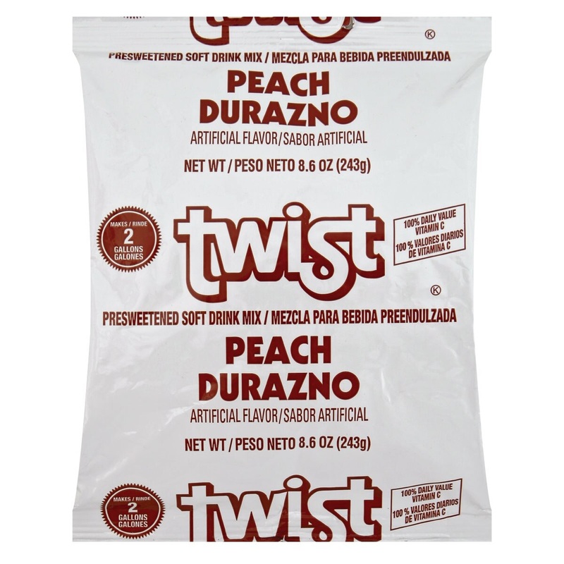 Twist Peach Drink Mix