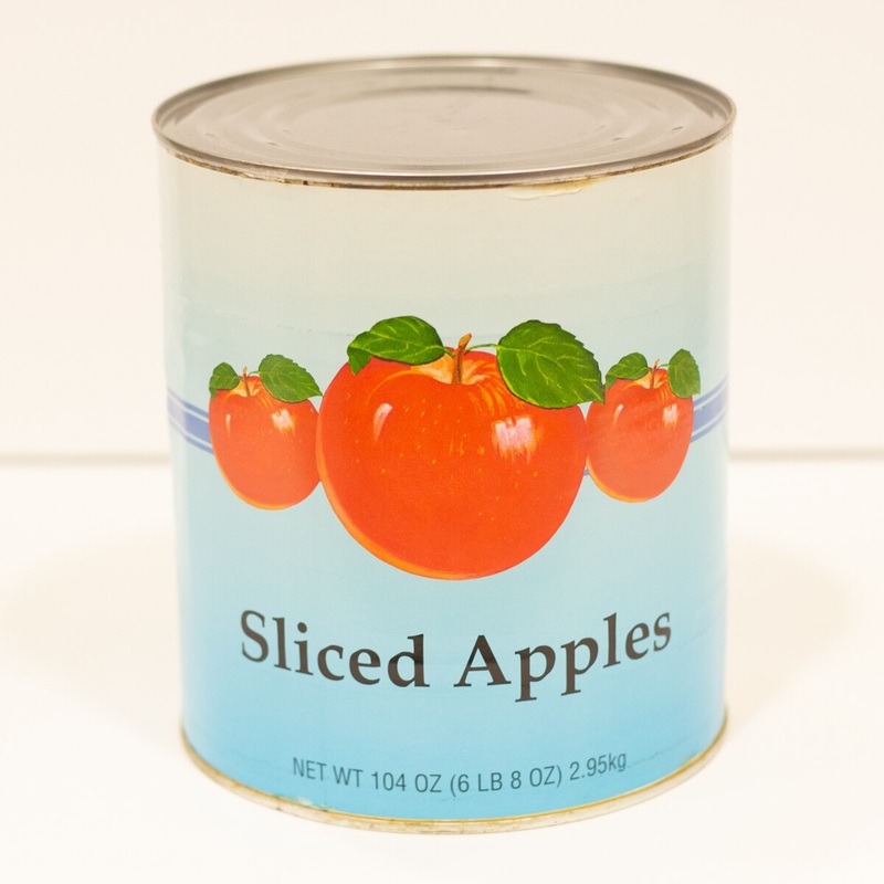 Waterpacked Sliced Apples – 10 Can