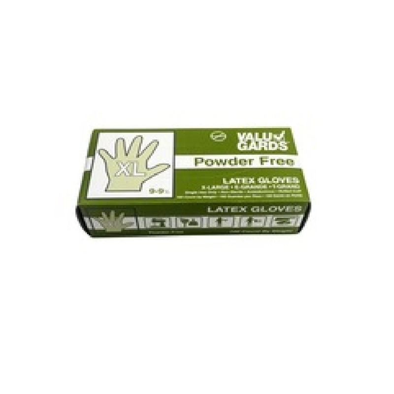 X-Large Powder Free Latex Gloves – Box of 100