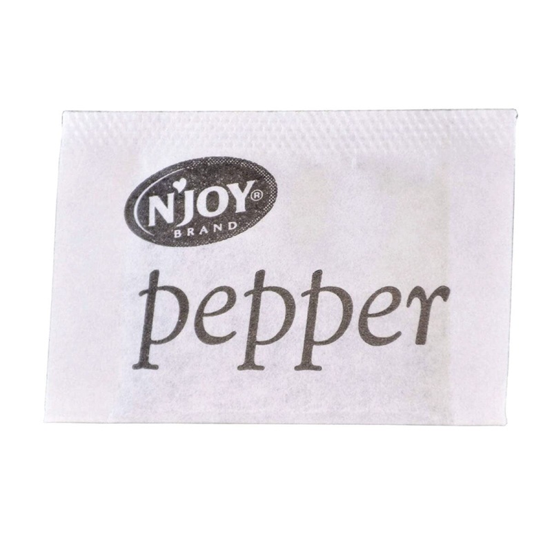 Individual Pepper Packets – Case of 1,000
