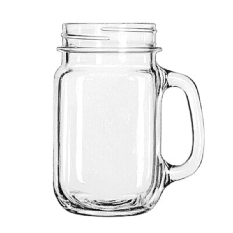Libbey 16 oz. Glass Drinking Jar – 97084