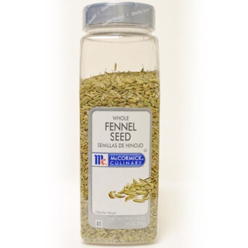 McCormick Fennel Seed, Whole Spice – 14 oz.