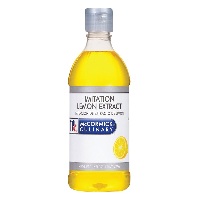 McCormick Lemon Extract Imitation – 1 Pint