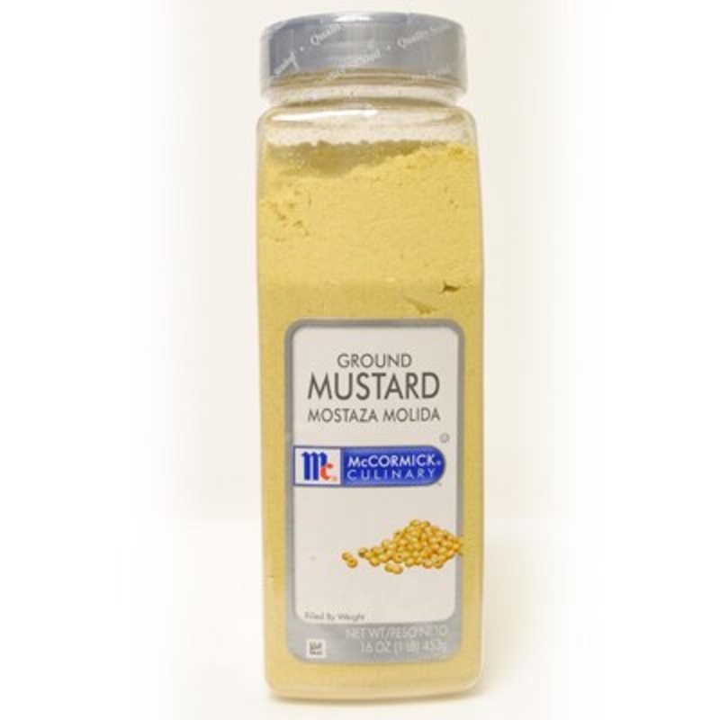 McCormick Mustard, Ground Spice – 16 oz.