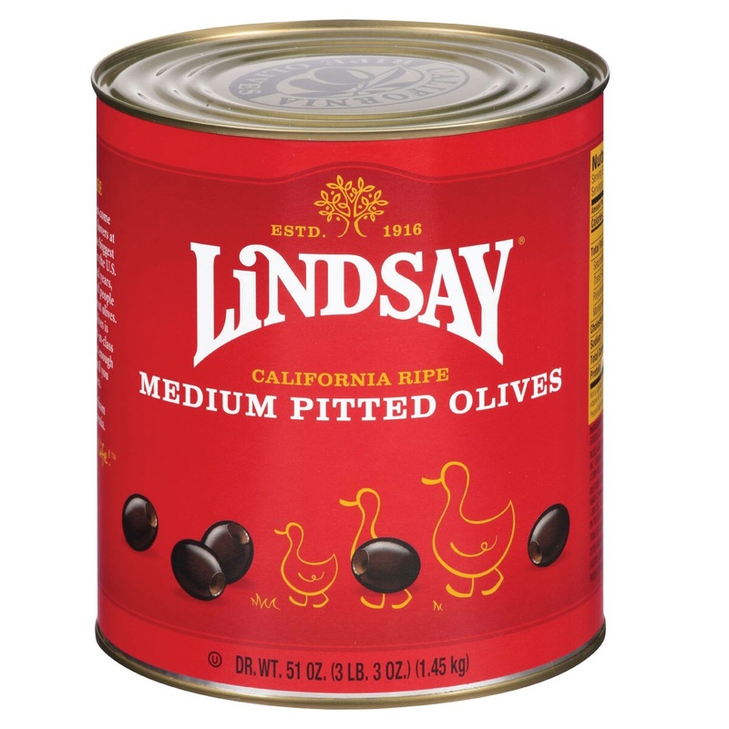 Medium, Ripe, Pitted Olives – 10 Can – 486 Count