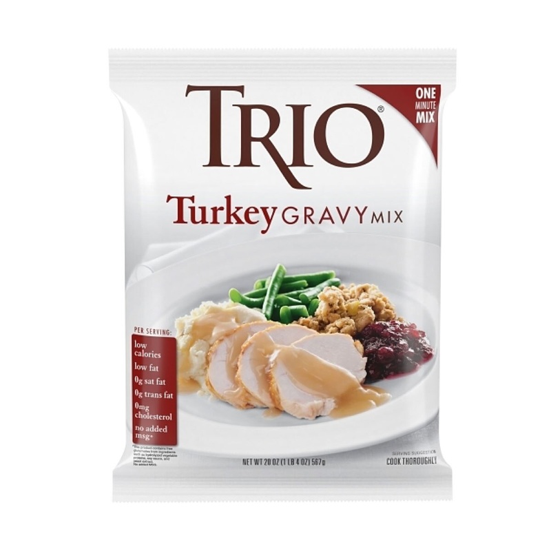 Trio Turkey Gravy Mix – 20 oz.