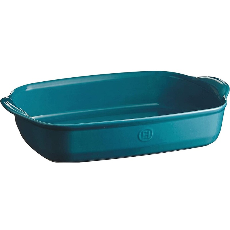 16.5x 10.6 Mediterranean Blue Baking Dish