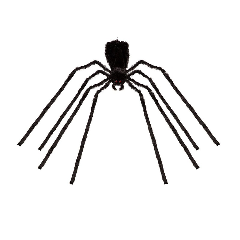 12 Foot Black Spider Halloween Decor