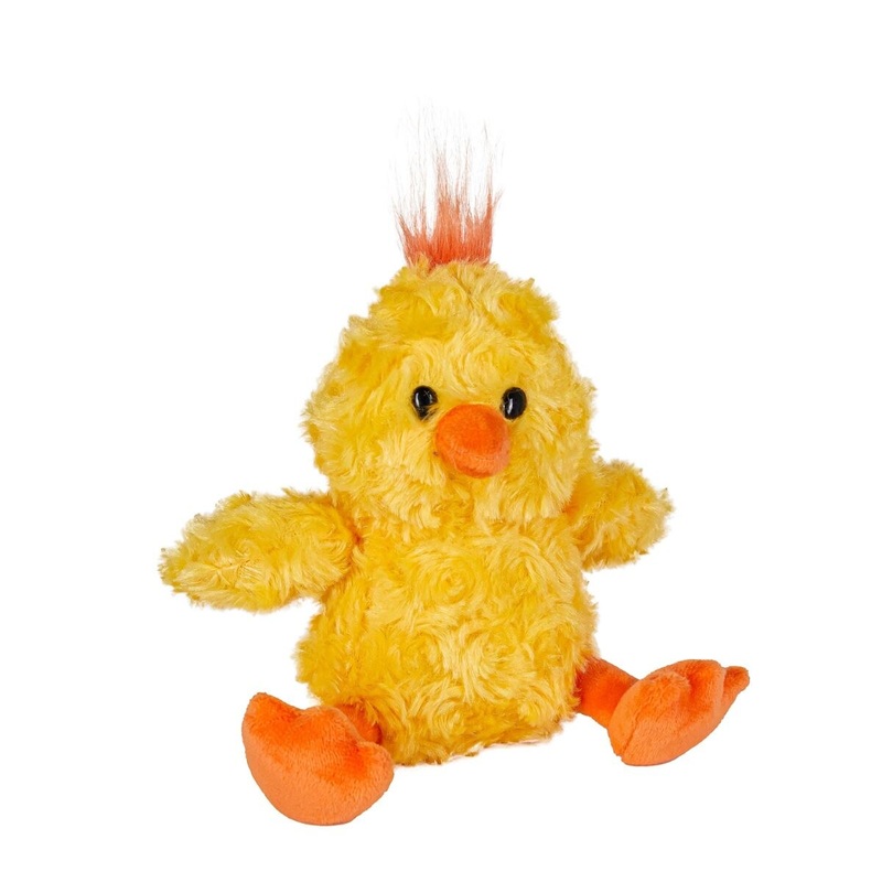 6 Bean Bag Plush Chick with Chirping Sound