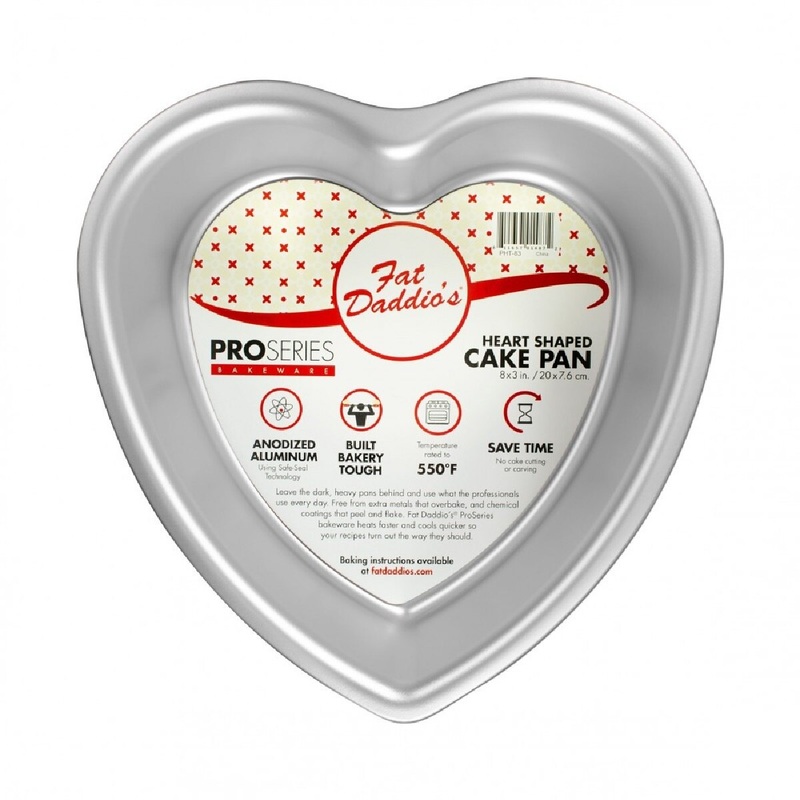 8×3 Heart Cake Pan