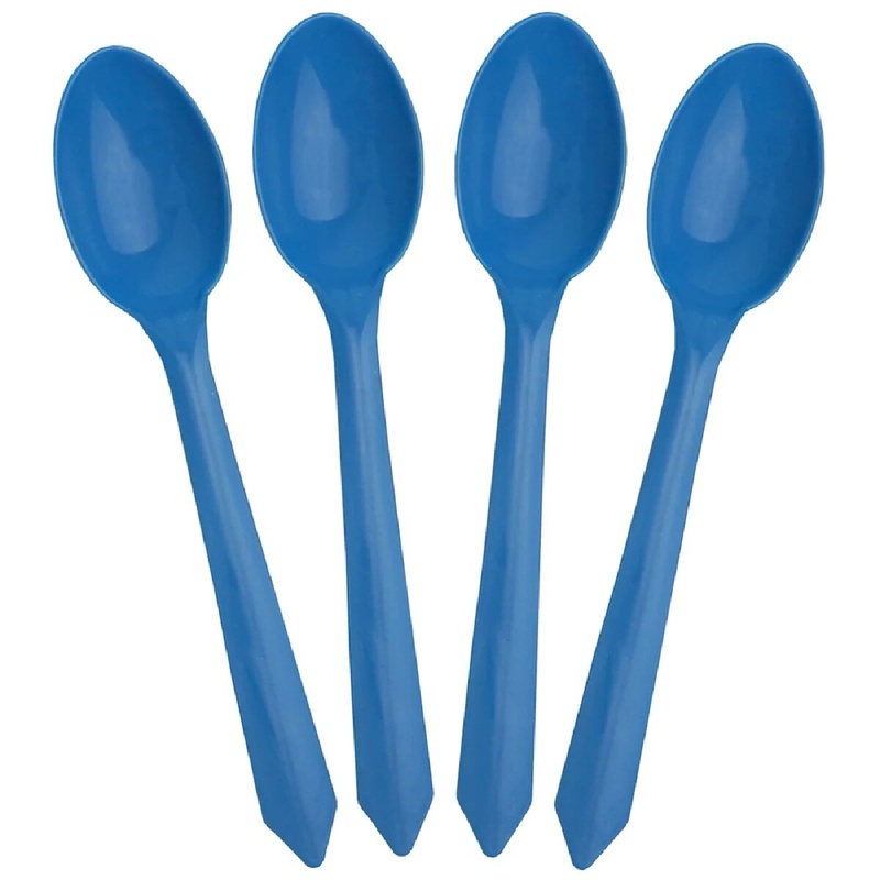 Dessert Spoons – Blue