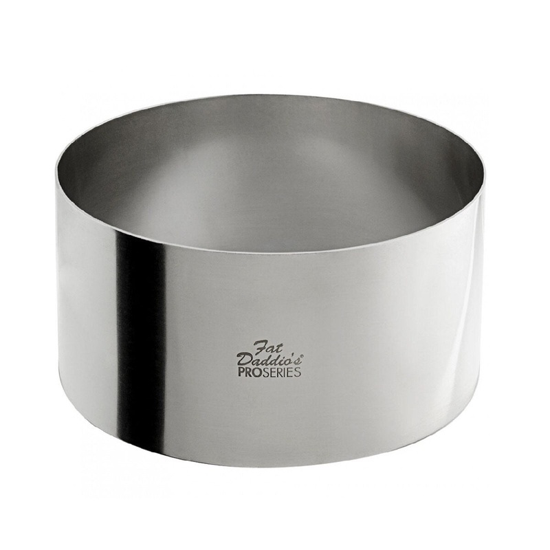 Fat Daddios Stainless Steel Cake Ring – 6 x 3