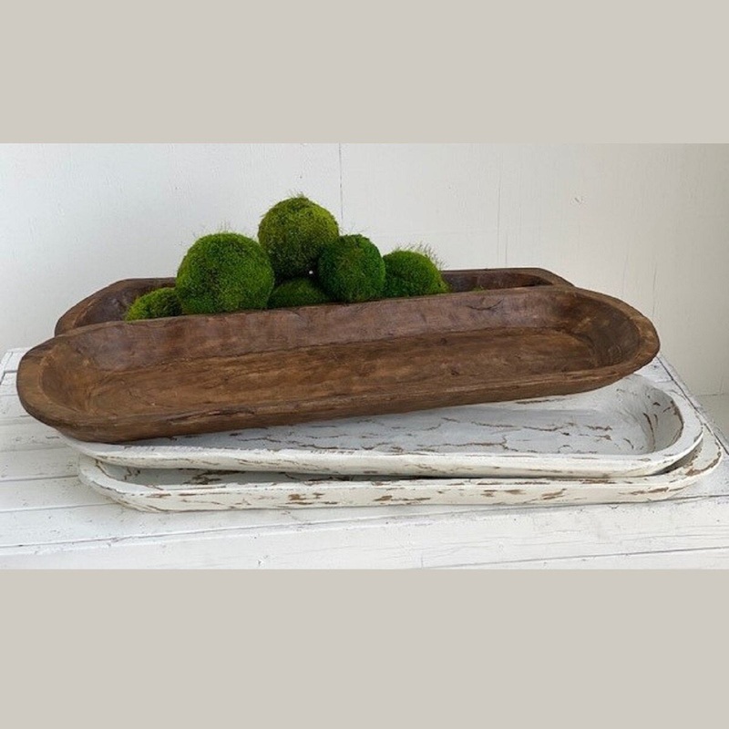Large Carved Bowl