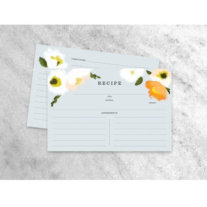 Poppies  Recipe Cards
