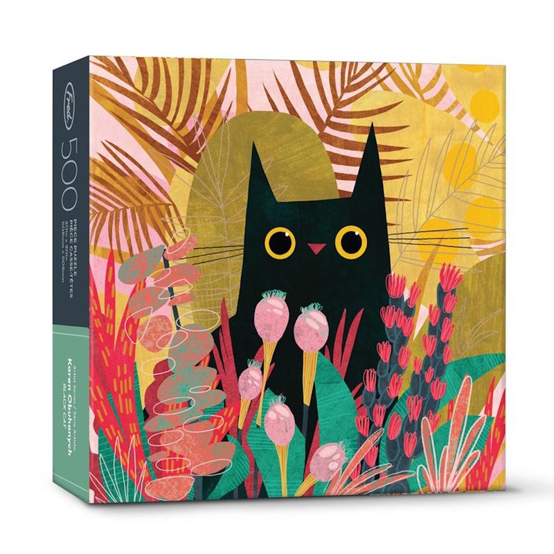 Black Cat 500-Piece Puzzle