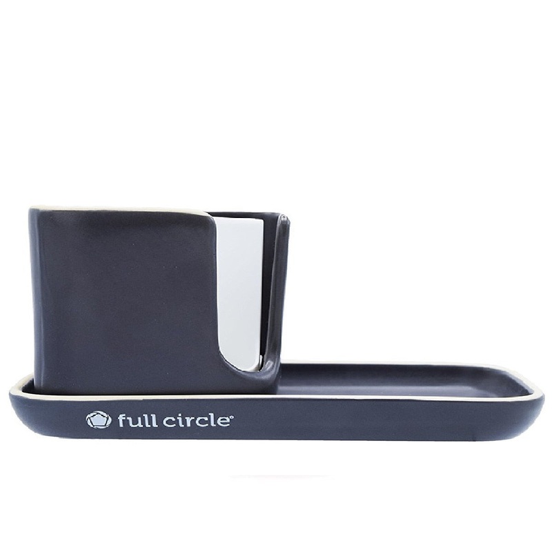 Ceramic Sink Caddy – Gray