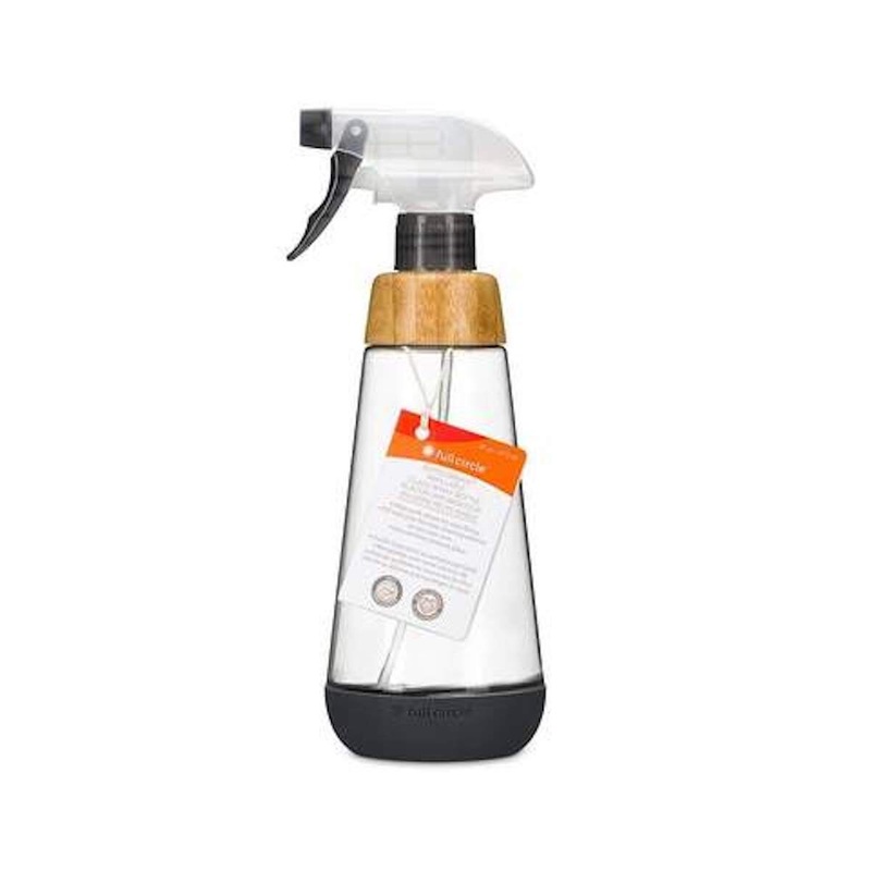 Refillable Glass Spray Bottle – Gray