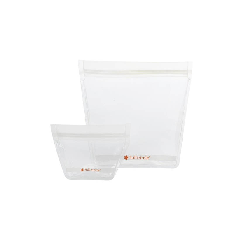 Reusable Travel Bags – Clear – Set of 2