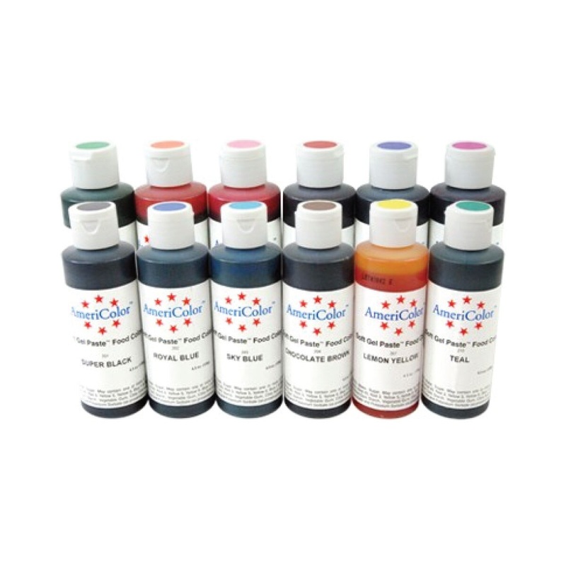 AmeriColor Soft Gel Paste 4.5 oz Bottles