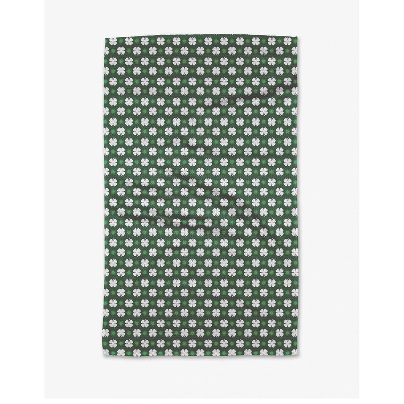 Charming Clovers Tea Towel