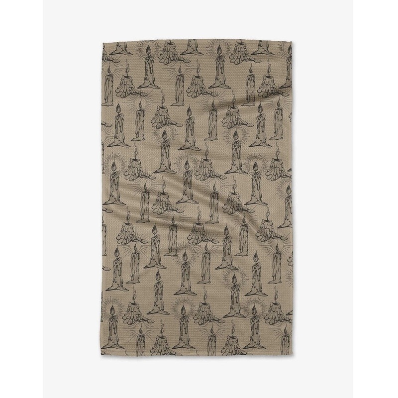 Floating Candles Tea Towel