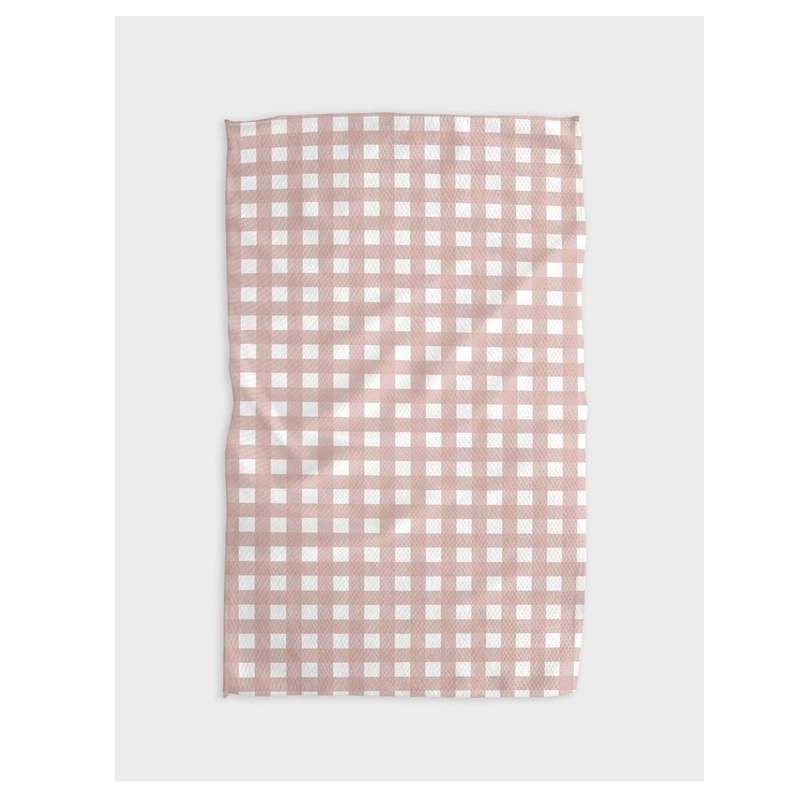 Gigi Dusty Rose Tea Towel