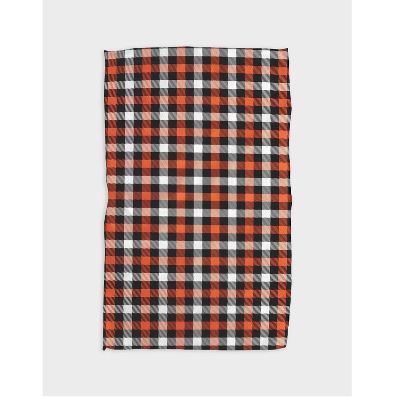 Ging Flannel Tea Towel