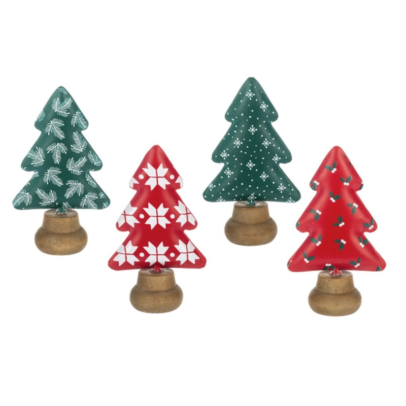 Holiday Pattern Tree on Stand