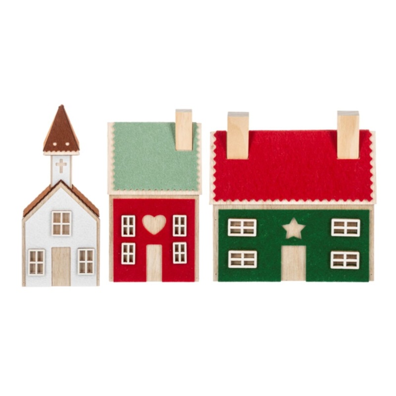 House Church Figurine 3/cs(dis)
