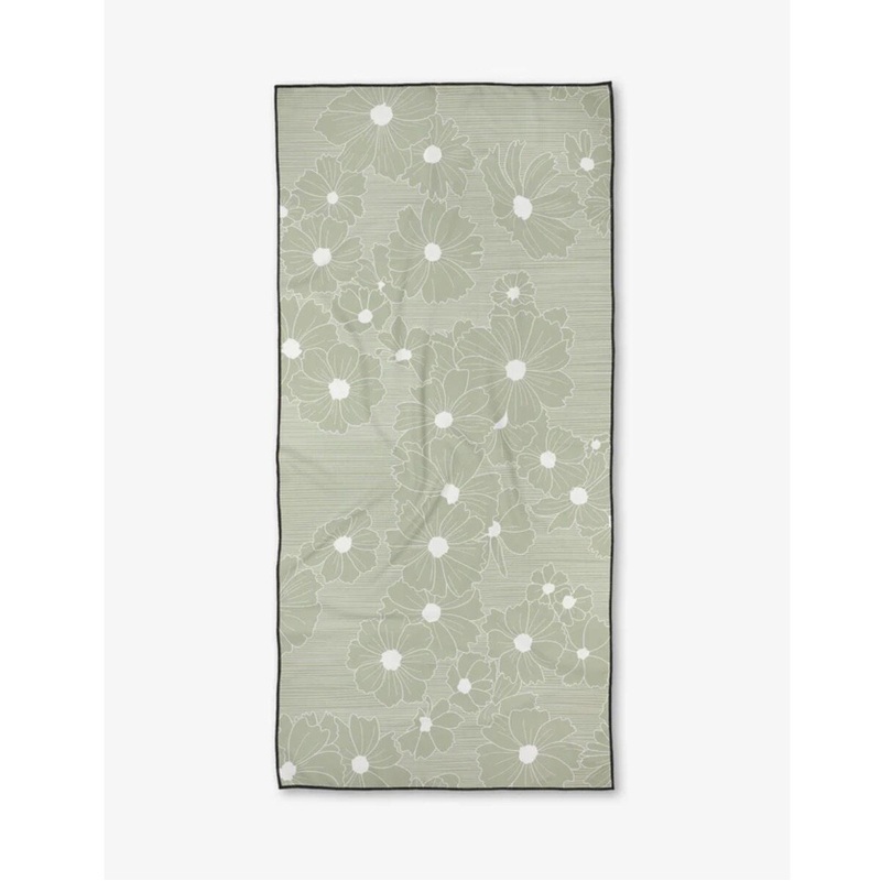Sage Petals Beach Towel