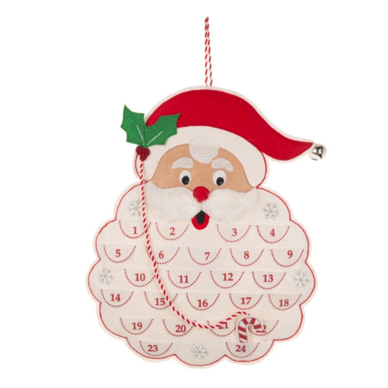 Santa Wall Advent Calendar