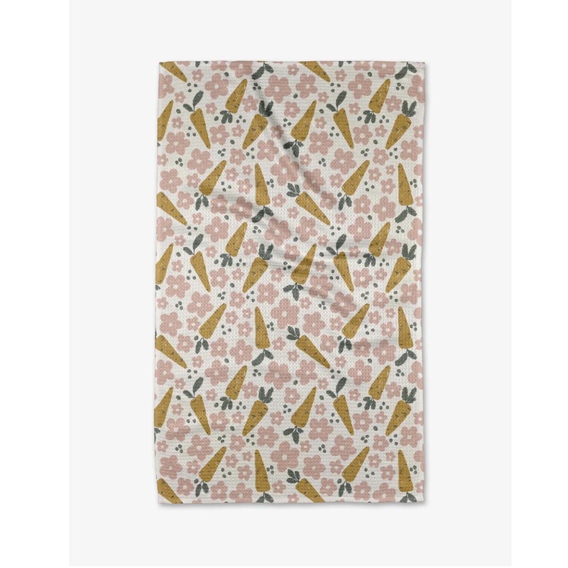 Carrot Patch Tea Towel