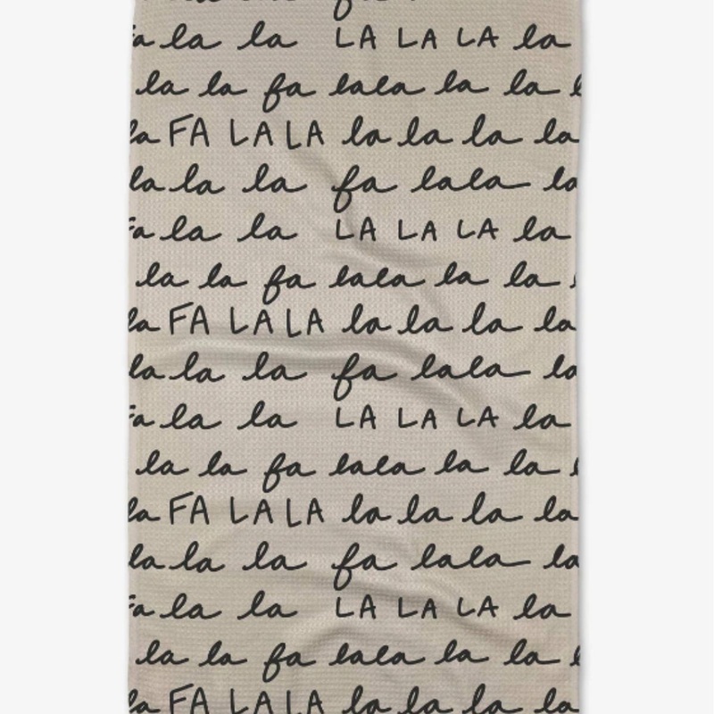 Fa La La Kitchen Tea Towel