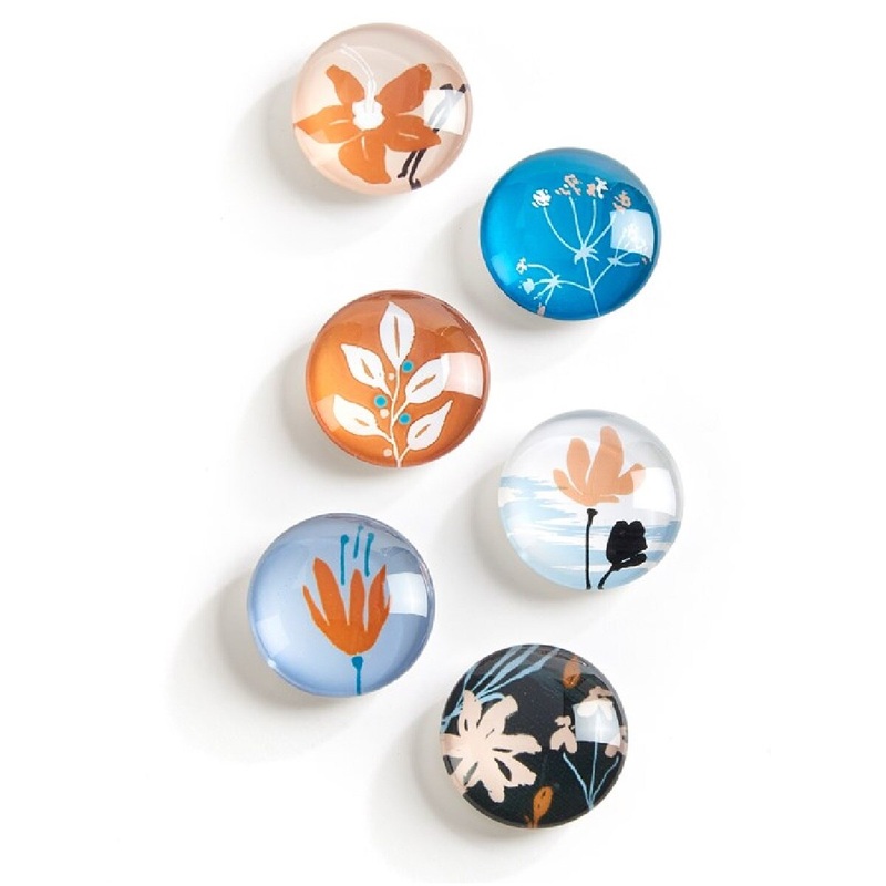 Floral Glass Magnet(dis)