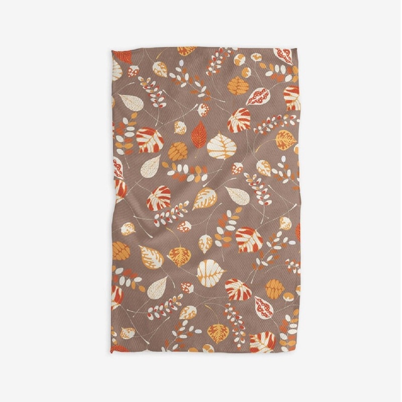 Geometry Towel- Happy Harvest