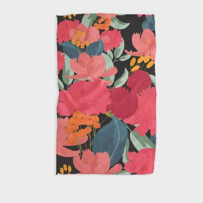 Geometry Towel- My Garden