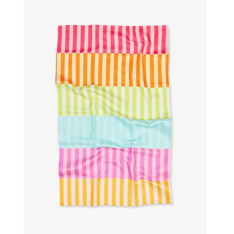 Geometry Towel- Neon Night