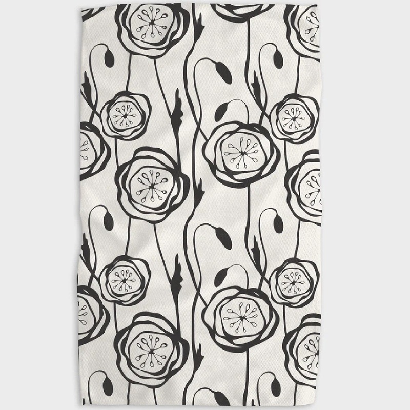 Geometry Towel- Smell the Flowers