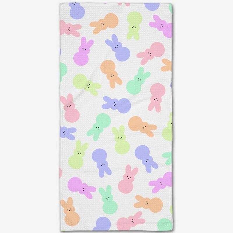 Many Marshmallows Tea Towel