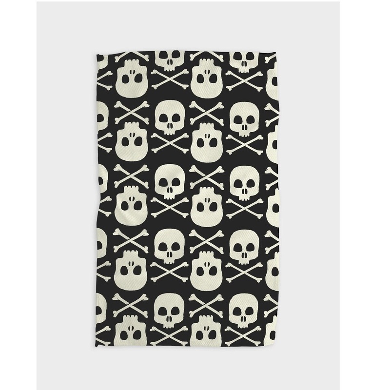 No Tales Jolly Roger Tea Towel