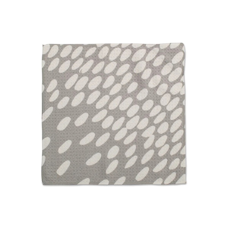 Spotted Grey Tea Towel