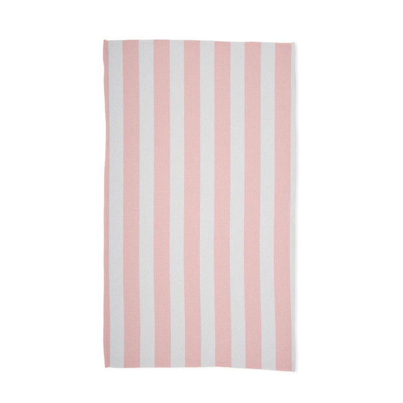 Summer Bold Pink Tea Towel