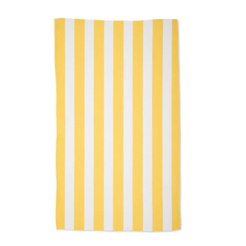 Summer Bold Yellow Tea Towel
