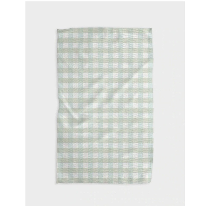 Table for Two Neutral Tea Towel