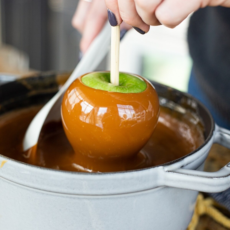 Caramel Apple Sticks (Skewers)